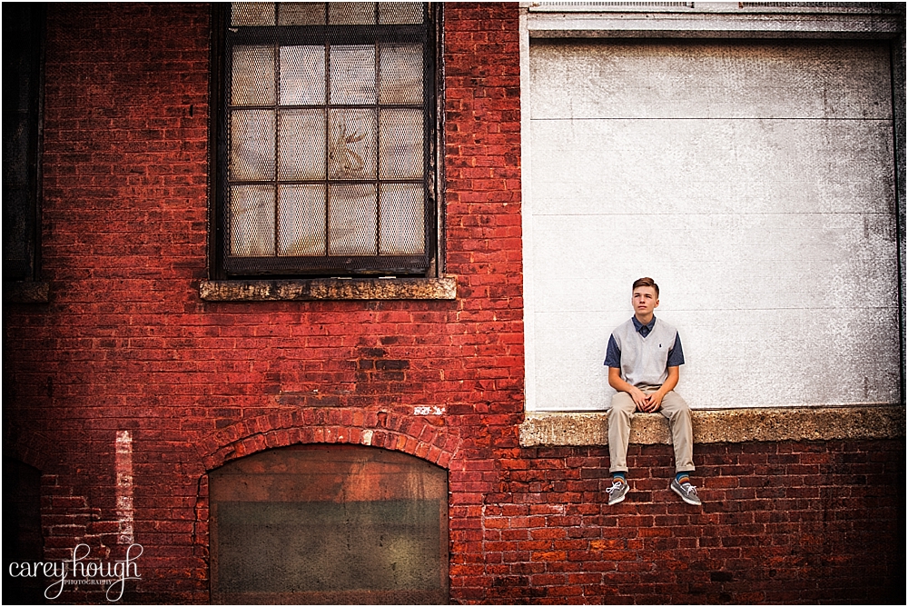 Senior Boy Urban Session NH Senior Photographer