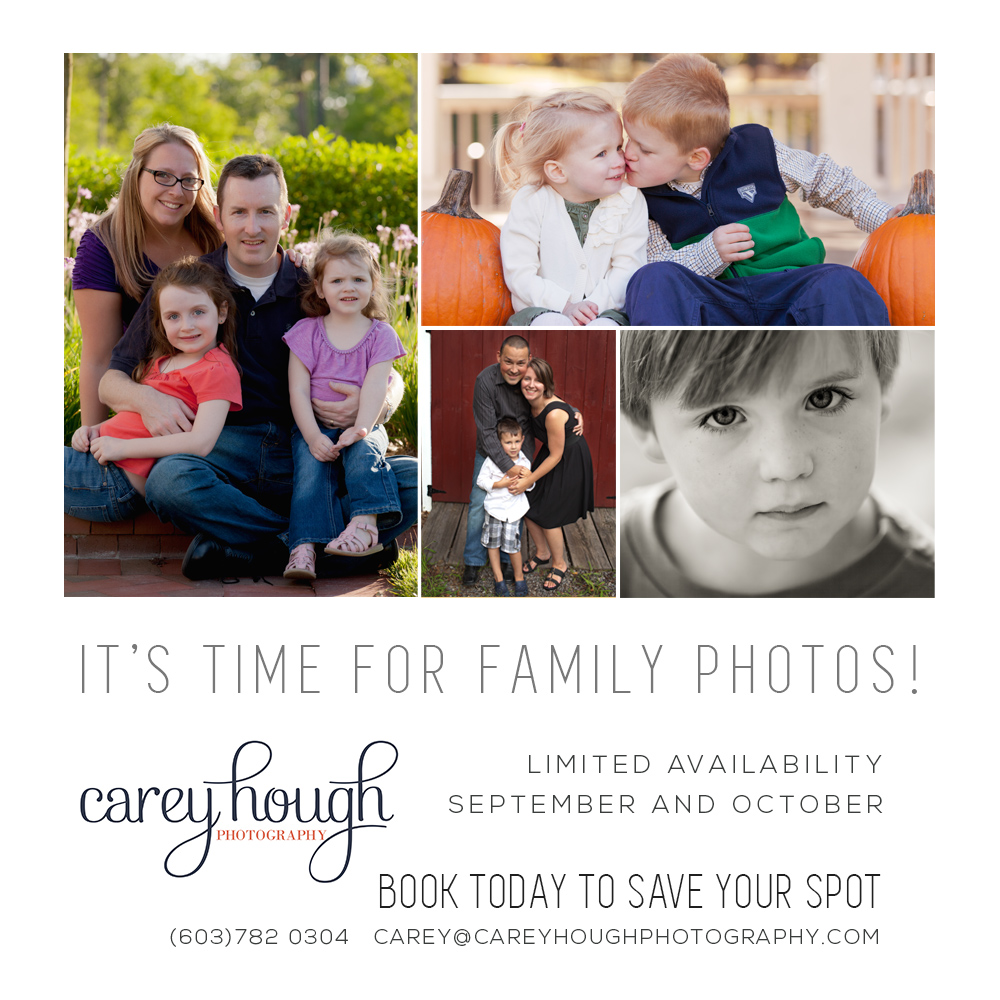 Fall Photo Sessions NH Lakes Region