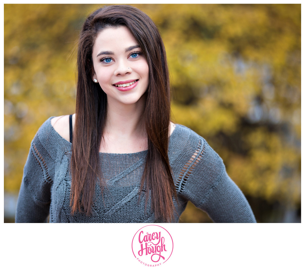 Laconia NH Senior Photos in the Fall